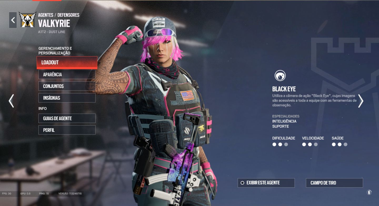 CONTA R6 , EX CHAMPION , KD 1.4 LIFETIME COM MUITA SKIN TRYHARD