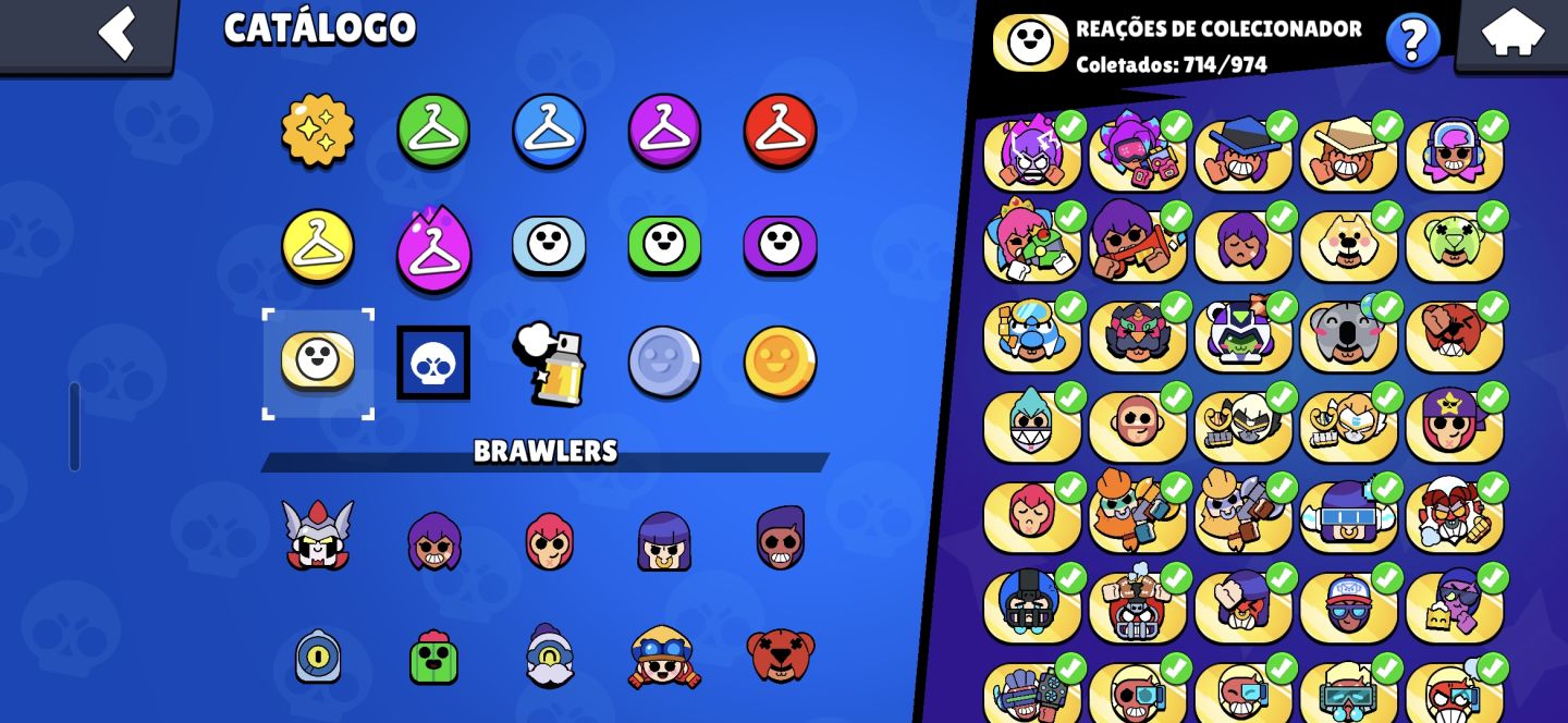 CONTA RARA DE BRAWL STARS, 4 RANK 35, PRESTIGIO 3, MESTRES 2024