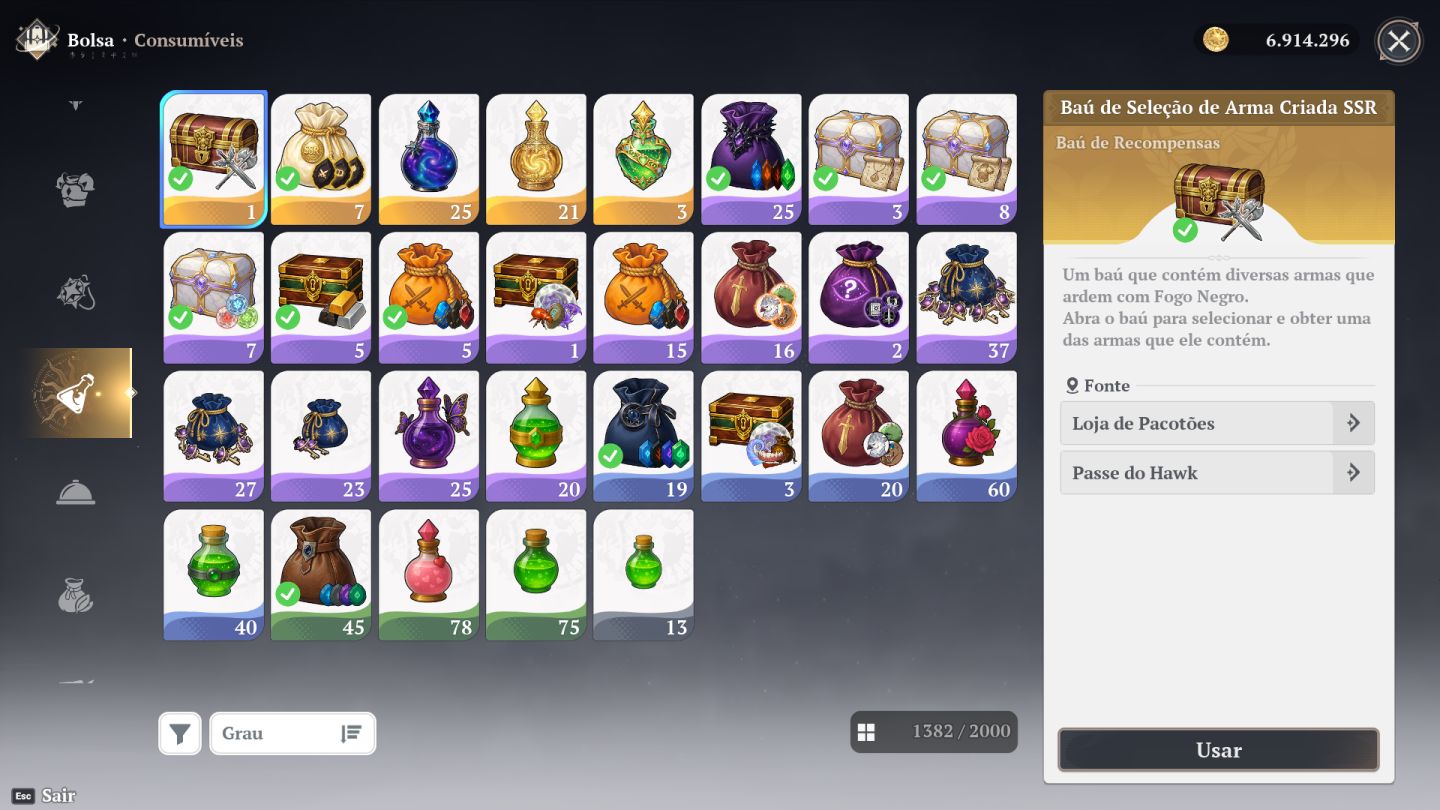 Conta End Game 7DS bem upada e com muitos recursos e personagens