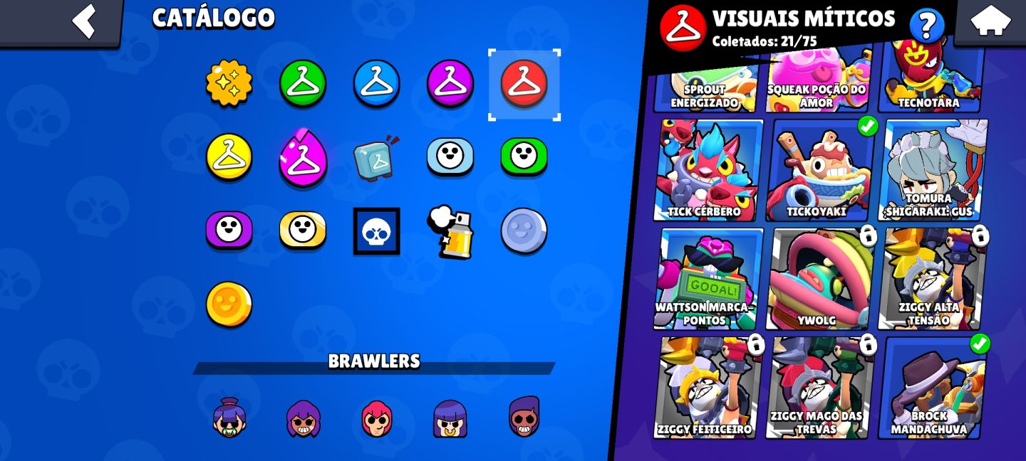 Conta Brawl com Shelly estelar!!!!