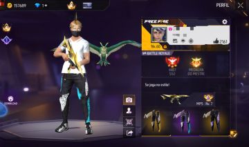 CONTA FREE FIRE GEMADA (PRA SAIR LOGO)