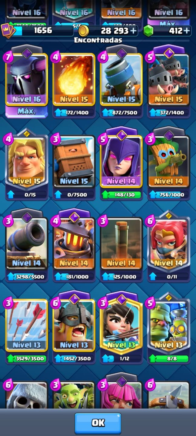 Continha 13K Clash Royale