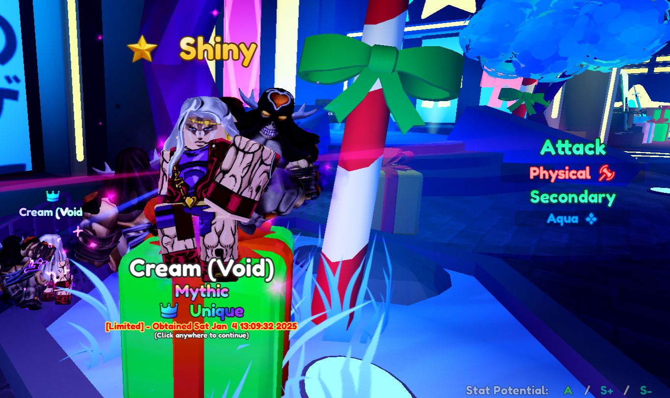 CONTA COM UNIQUE SHINY CREAM + DARKMAGE EVO CELESTIAL + SIREN SHINY!!