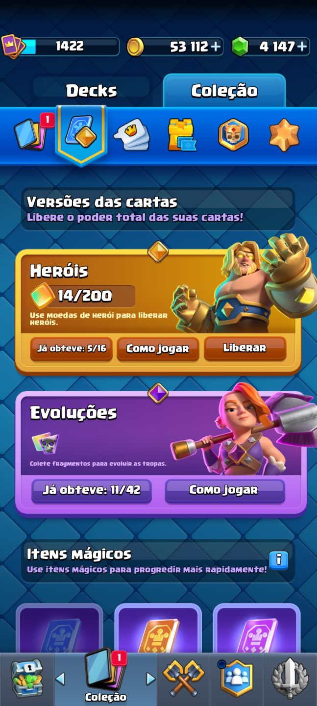 Conta de Clash Royale (PREÇO BAIXO)