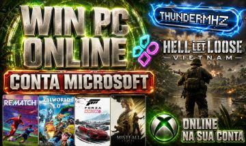 MHZ - Contas Microsoft PC - JOGUE ONLINE NA SUA CONTA - CONTAS COMPARTILHADAS
