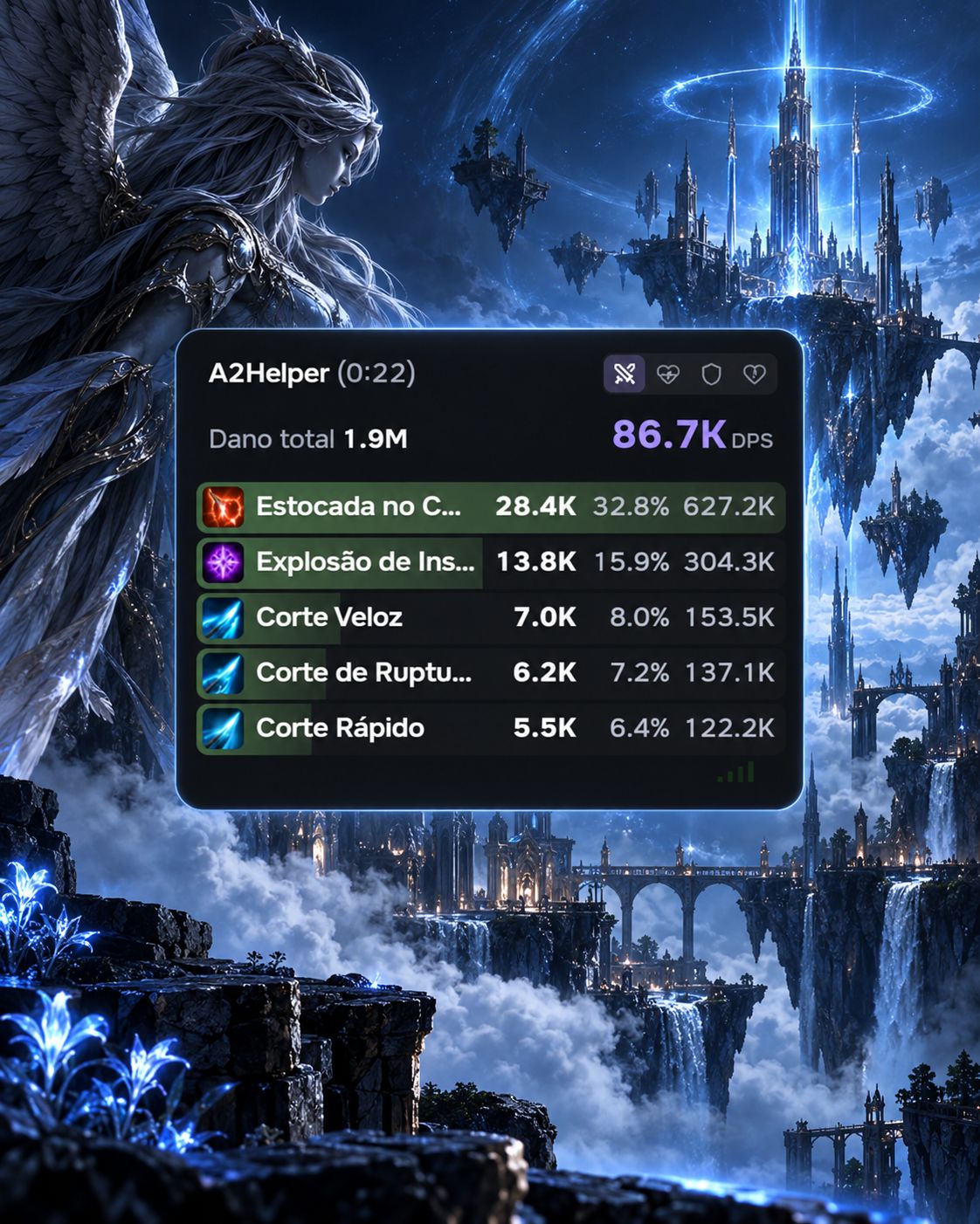 ASSASSIN COM 121.0K CP, 2528 GS , EQUIPAMENTOS APRIMORADOS, FULL ACESS