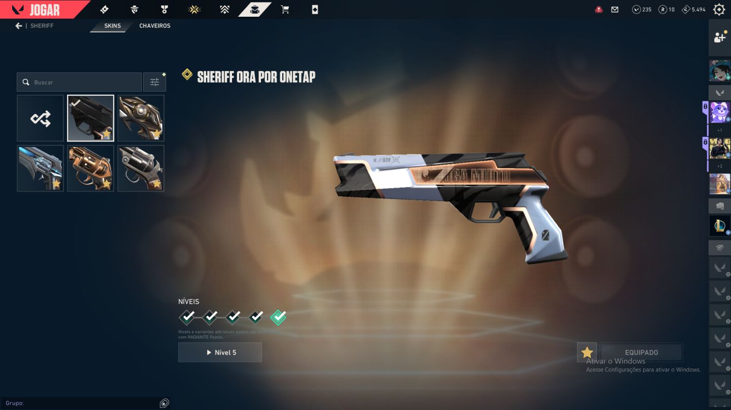 CONTA VALORANT +R$6.000 INVESTIDOS | MUITAS SKINS