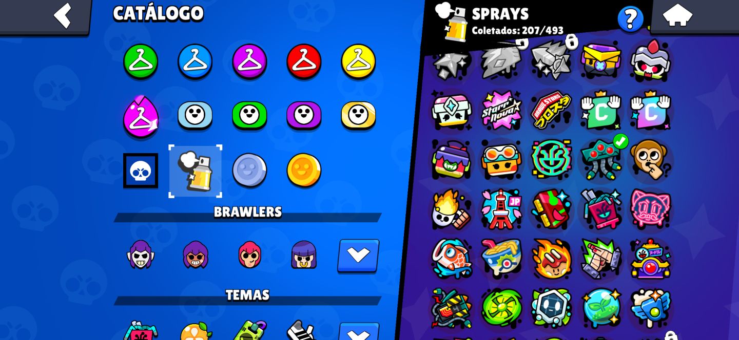 Conta Brawl Stars rara 7 anos