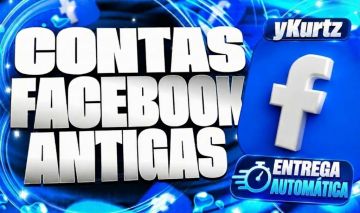 CONTAS FACEBOOK FORTES ANTIGAS E NOVAS (2008-2026) IP BR E MIX - PERFIS FACE