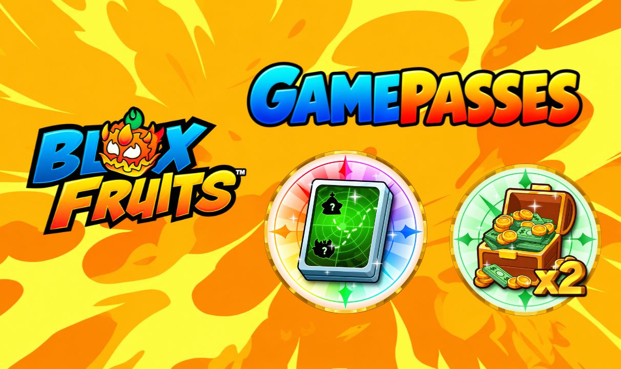 ROBLOX GAMEPASS BLOX FRUIT | GIFT DIRETO
