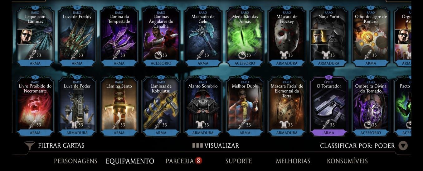 (PREÇO NEGOCIÁVEL) CONTA DE MORTAL KOMBAT 73K DE ALMAS