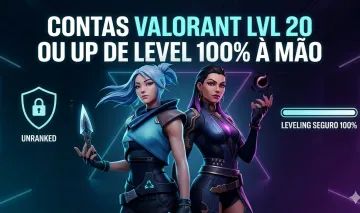 UP DE LEVEL A MÃO NO VALORANT