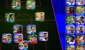 EFOOTBALL | CONTA COM MESSI BIG TIME | CONTA JAMES BLITZ e Khan| e MT+ AS BRABA