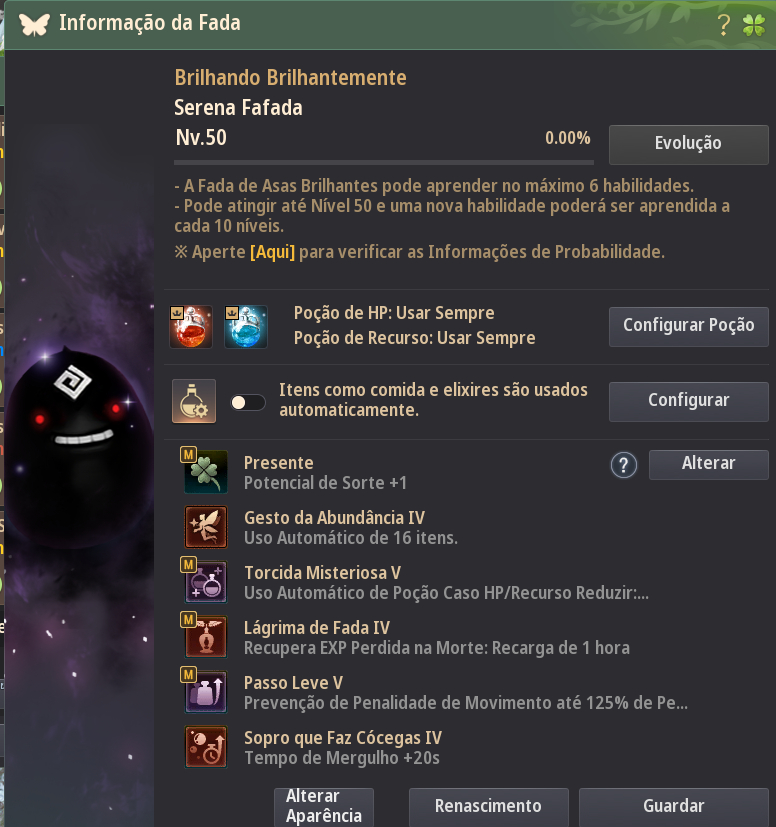 Conta Black Desert SA 893 GS 2 arma deca Vell Brilhante