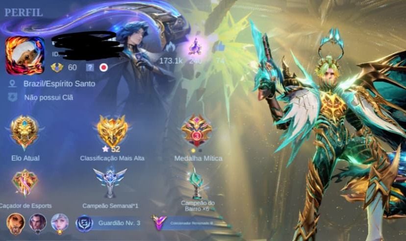 CONTA MLBB | GRANGER M7 PRIME | EUDORA LUCKYBOX | 7 ZODIAC | 253 SKINS.