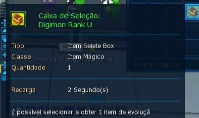 [LA-OMEGA] CAIXA DE SELEÇÃO U