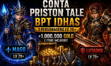Conta Priston Tale Servidor IDHAS