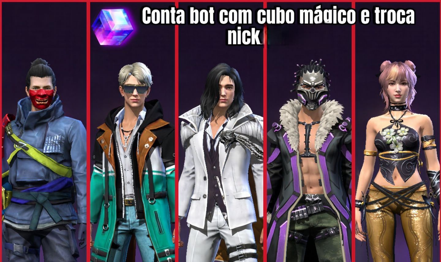 Conta bot.com troca Nick