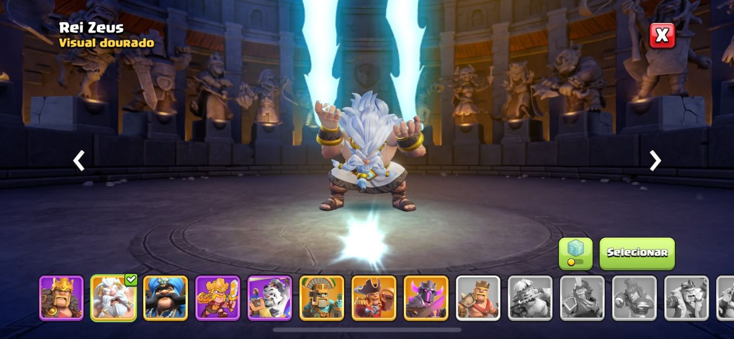 Conta Clash of Clans Nível 235 Heróis Altos Skins Lendárias Equipament Evoluídos