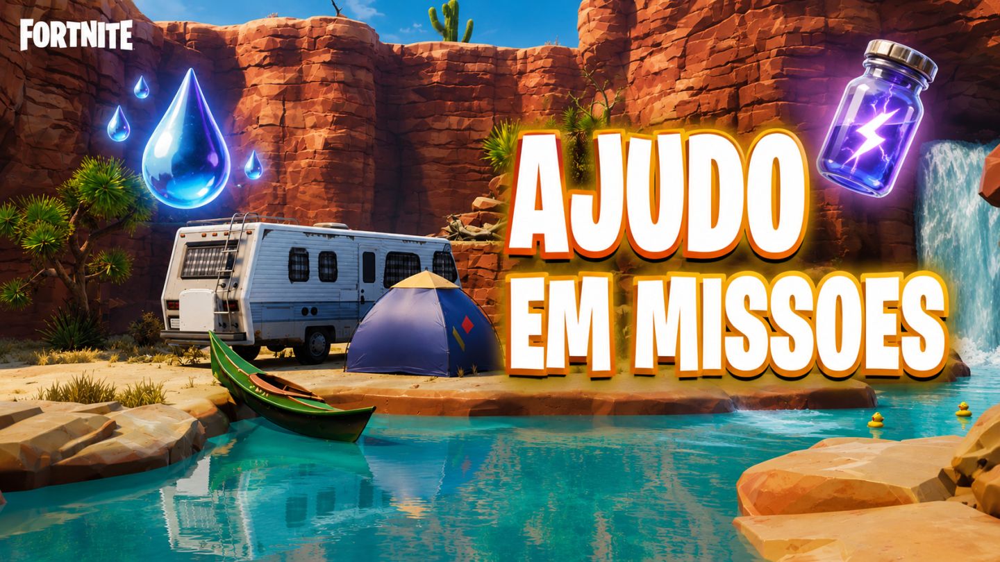 FORTNITE SALVE O MUNDO|AJUDO EM MISSÕES+ESCUDOS ANTE-TEMPESTADE|MENOR DO SITE!!!