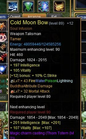 Tamer Full DR PvE +12
