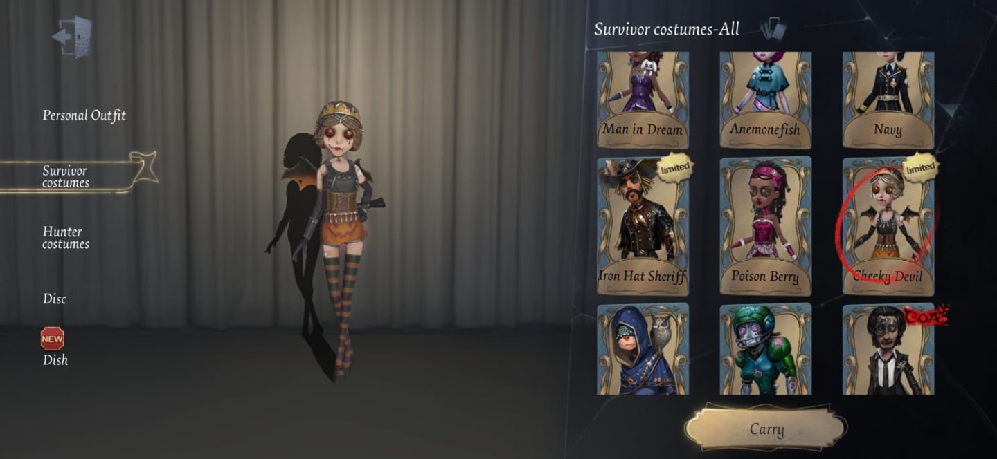 Conta Identity V | Joker/Persona 5, Frieren, Ib, COA | Skins Raras e Limitadas