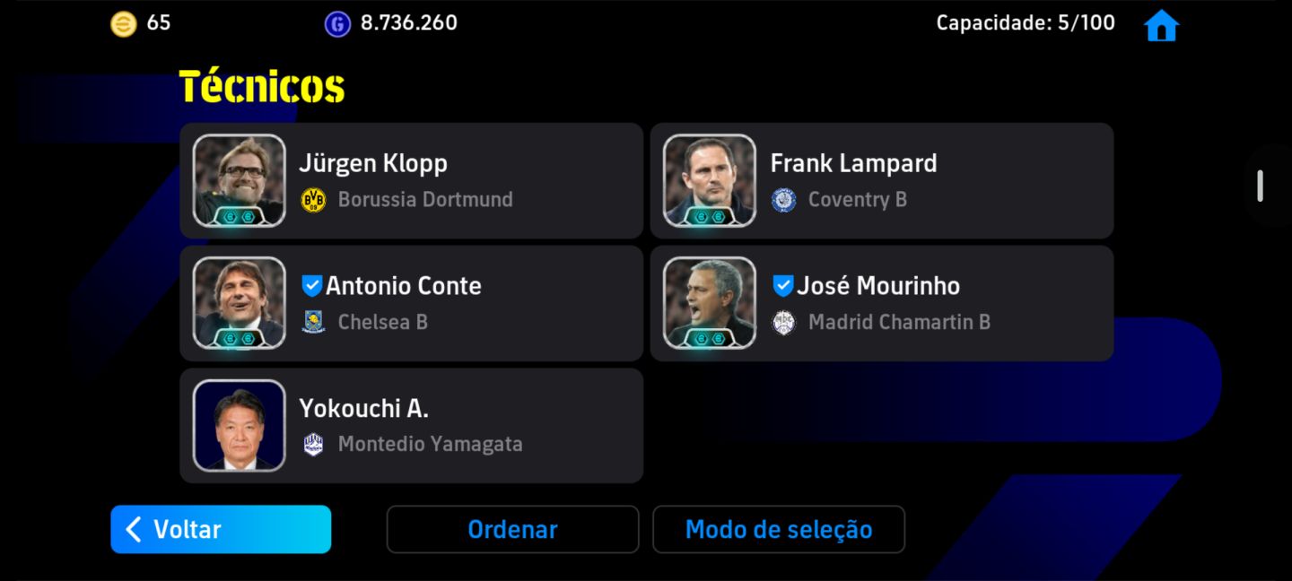 Conta Efootball ANTIGA