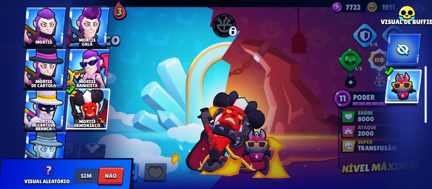 CONTA BRAWL STARS 12.6K+ TROFÉUS
