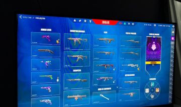 Conta com varias skins