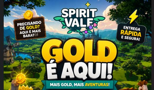 GOLD BARATO NO SPIRIT VALE!