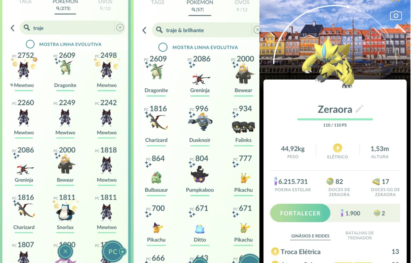 CONTA POKÉMON GO LVL 70 MEWTWO SHINY FUNDO + 600 PASSES RAID- PASSE WILD AREA G