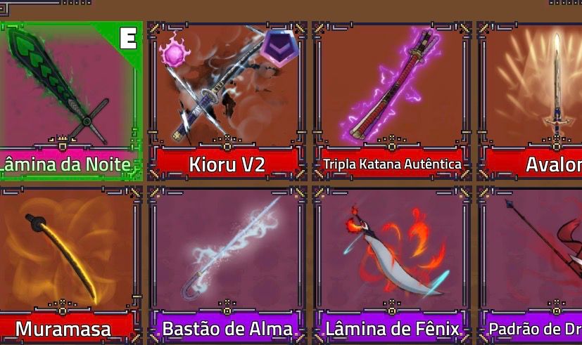 Itens] King legacy