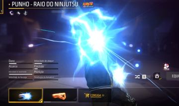 Conta bot com punho do Naruto