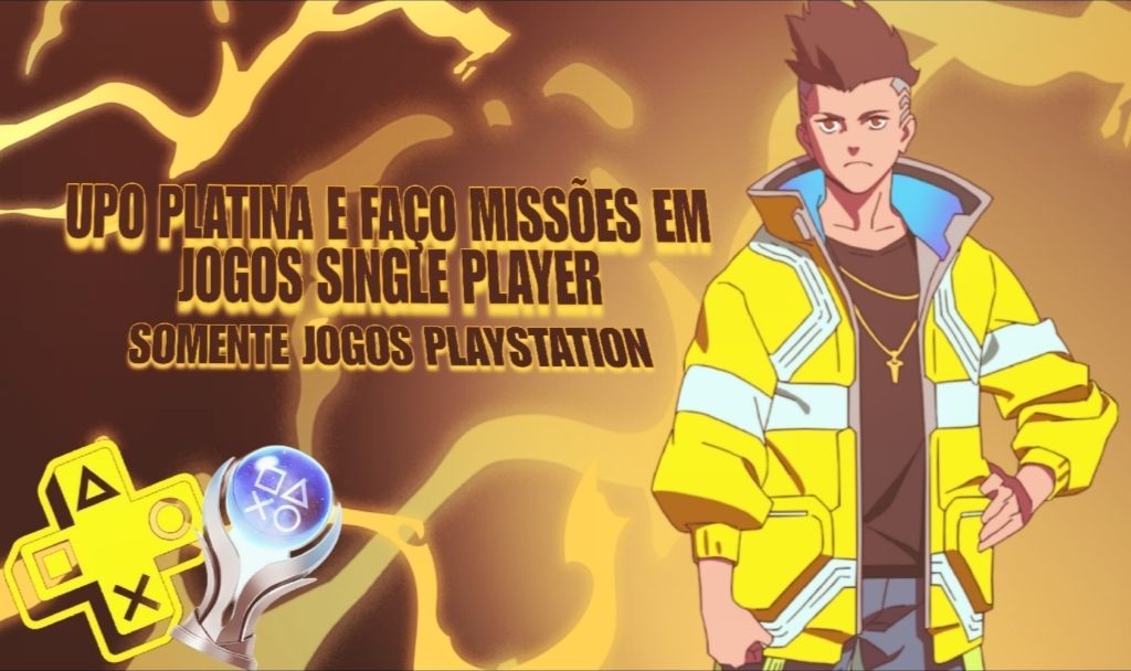 [PS4/PS5] SERVIÇO PROFISSIONAL DE PLATINA, BOOST E 100% SINGLE PLAYER