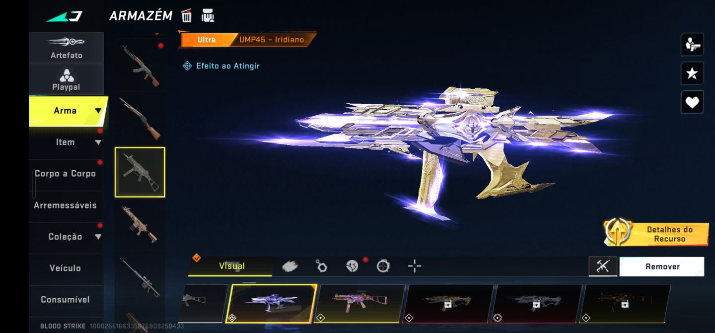 Conta Com Skin RARA P90