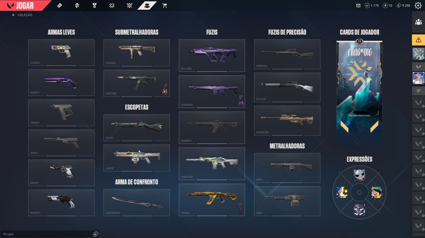 Conta Valorant | Skins Exclusivas, Elo e Agentes Desbloqueados