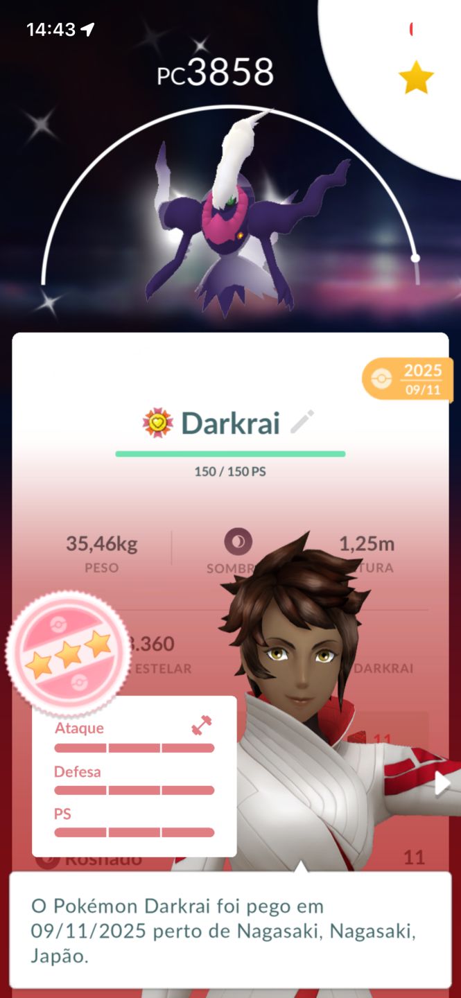 Pokémon GO Level 70 | 709 Shiny | 290 Hundo | Darkrai Shundo NUNCA BANIDA!