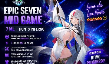 Conta Completa Com 8 ML Epic Seven