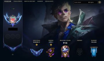 Conta League of Legends | 2014 | Level 809 | Diamond IV | 742 Skins