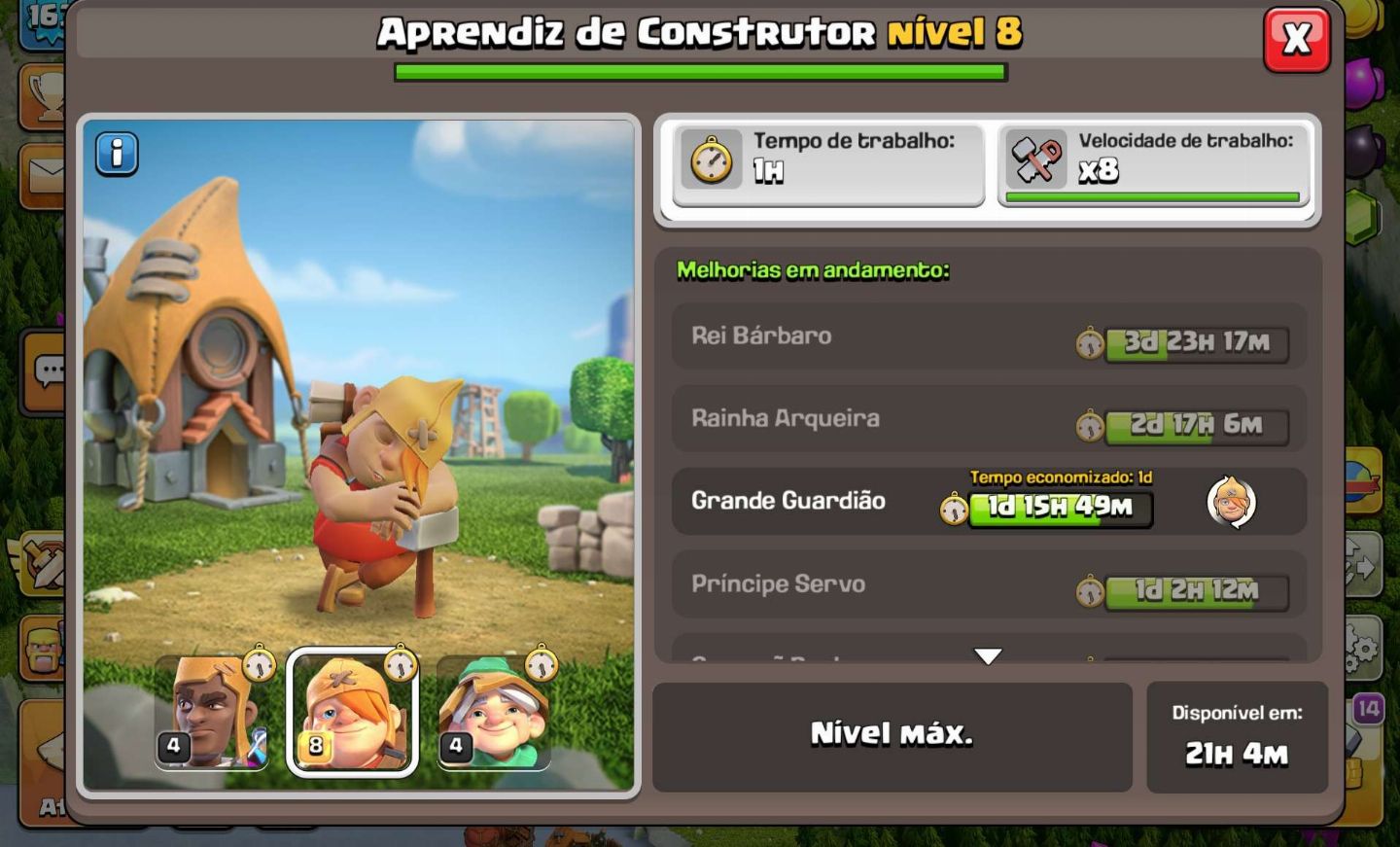 CONTA CV17 RUSHADA COM TODOS EQUIPAMENTOS