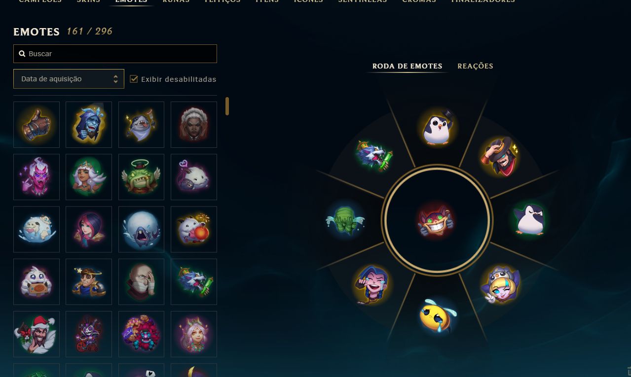 Conta League Of Legends 163 Skins/Ultimo elo platina/pode Troca a Senha e email