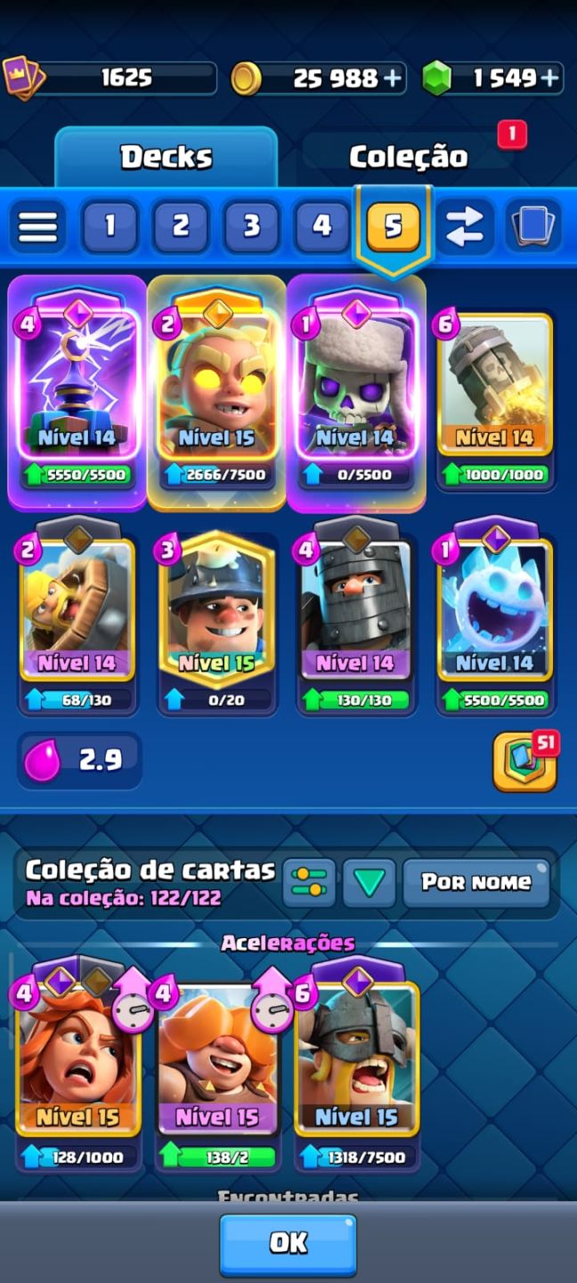 CONTA DE CLASH ROYALE FULL ACESSO