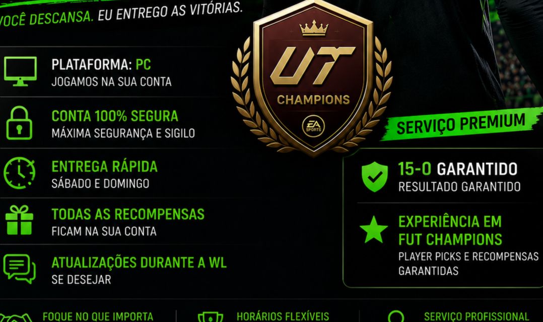 PROMOÇÃO WL FC26 - Jogo sua WL/Rivals/Copinha