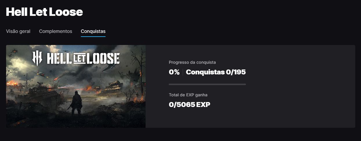 CONTA COM HELL LET LOOSE - FULL ACESSO