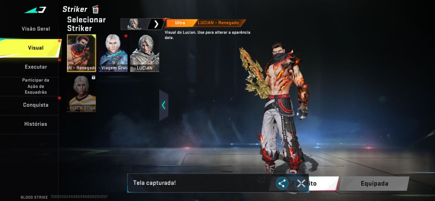 CONTA DE BLODSTRIKE COM DUAS ETERNA E COLLABS