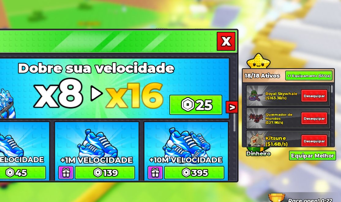 CONTA ROBLOX OP | Pets Raros + Gamepasses + Envio rapido + Full Acesso!