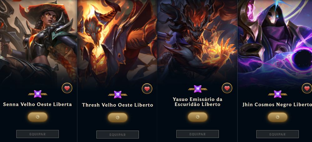 CONTAS TFT ESCOLHA SEU CHIBI