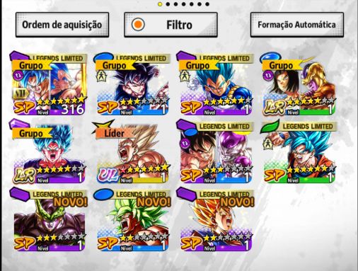 2 LEGEND 1 ULTRA VARIOS LFS DRAGON BALL LEGEND