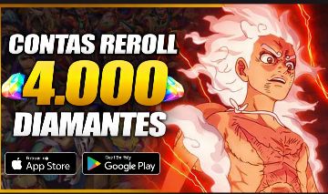 Contas Bounty Rush - Android e IOS - 4000~5000 Diamantes + 400-600 Fragmentos