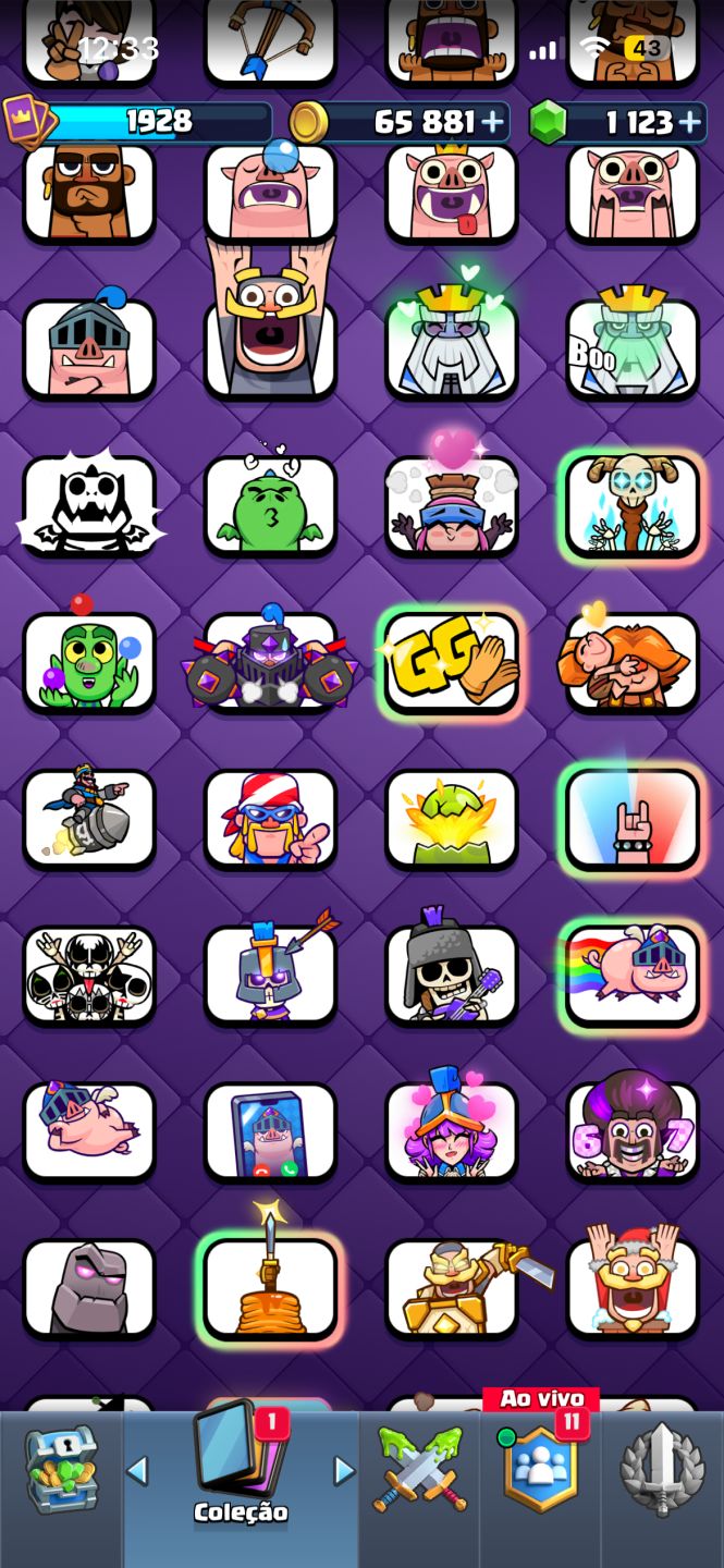 Conta Clash Royale conta upaderrima